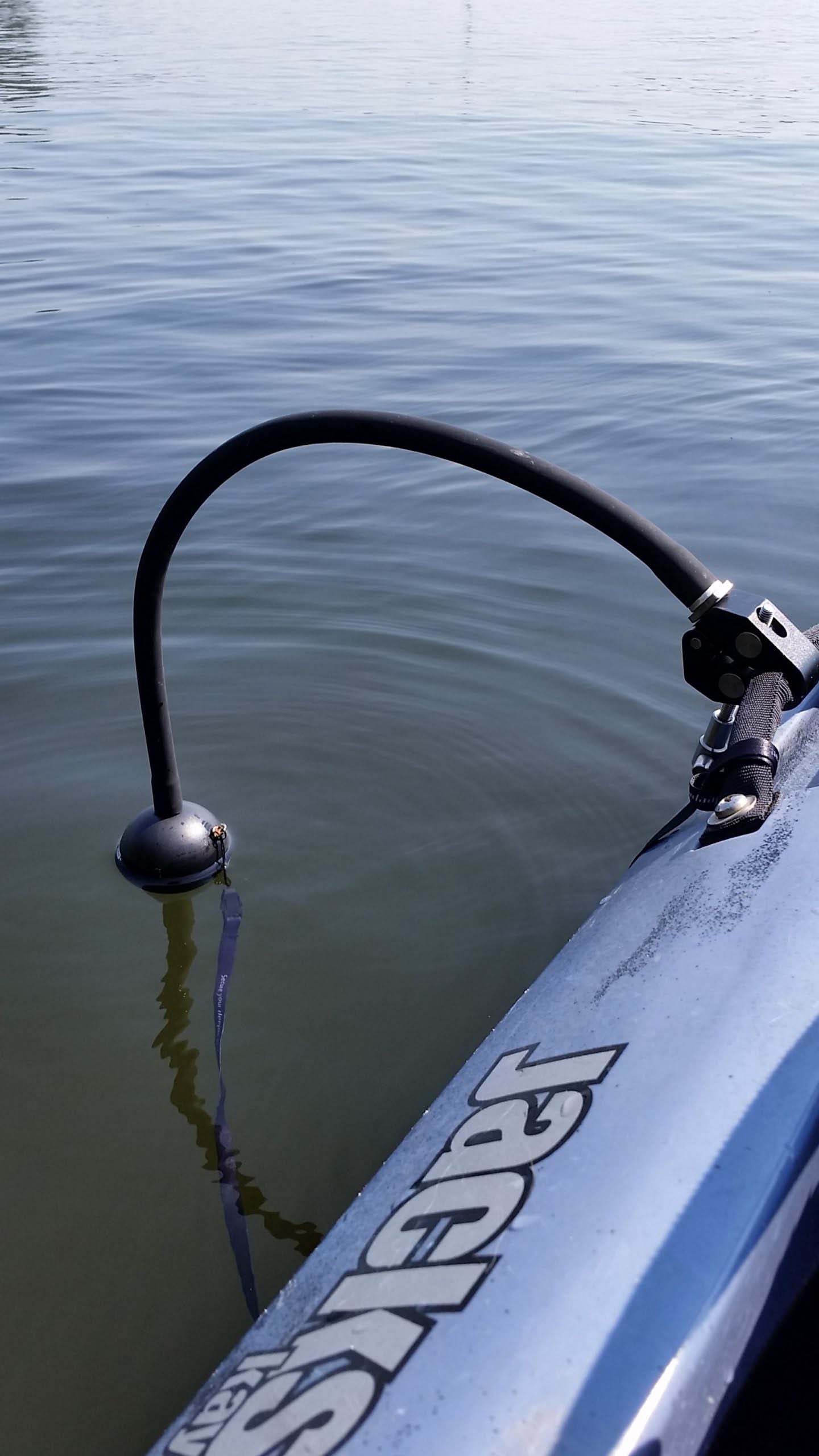 Deeper Fish Finder Smartphone Rod Mount from