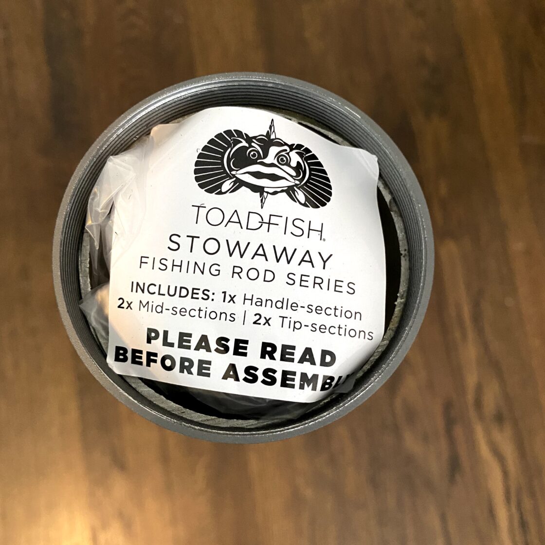 Toadfish Stowaway Travel Spinning Rod Review Review BassGrab