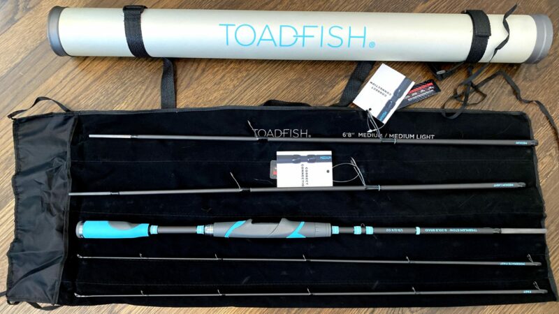 Toadfish travel rod