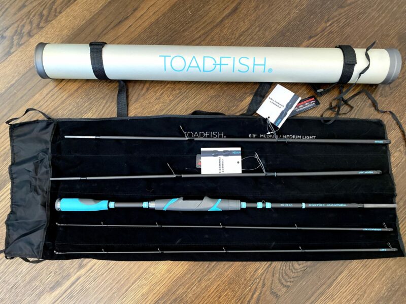 Toadfish travel rod