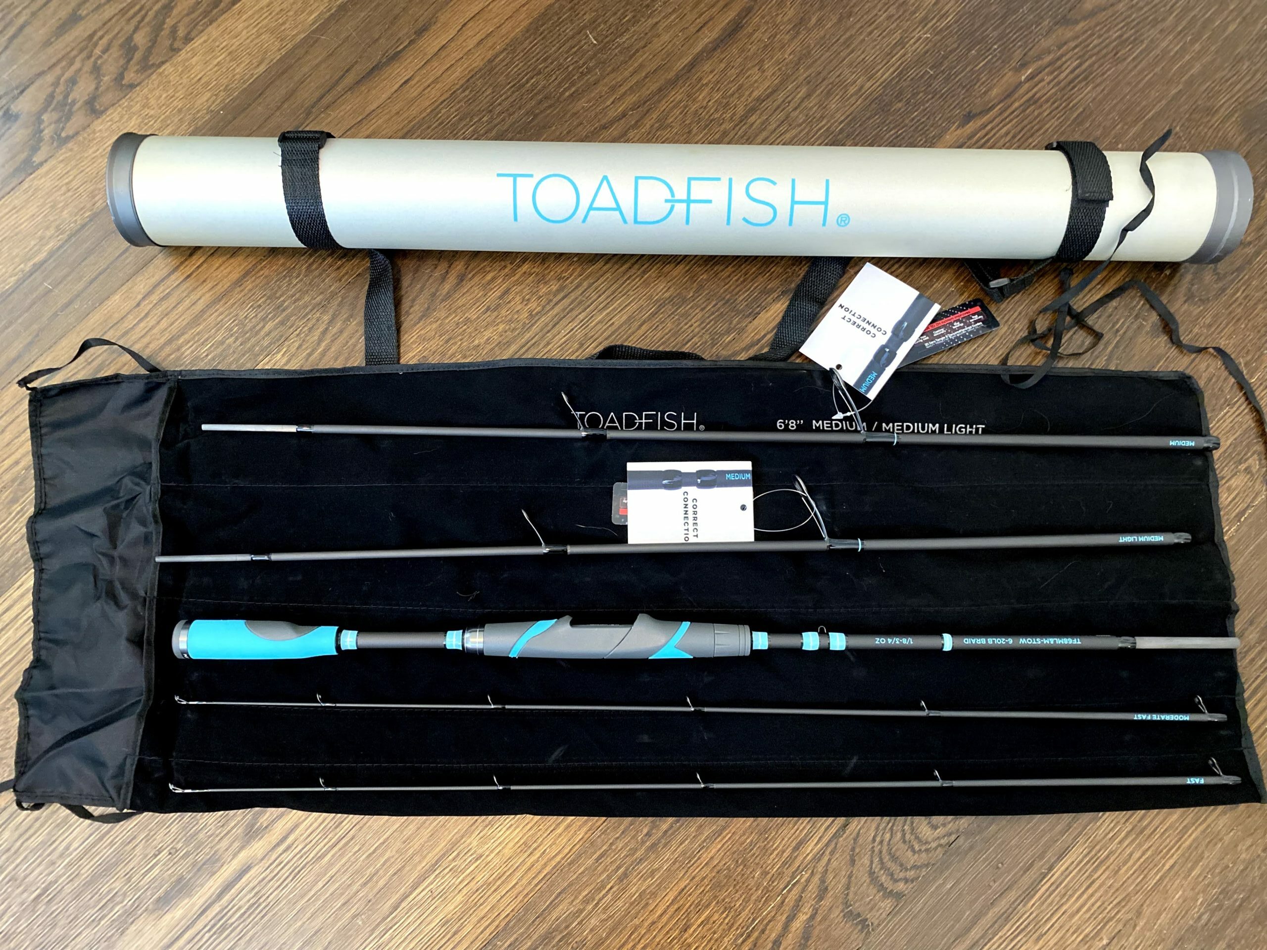 toadfish travel rod for sale