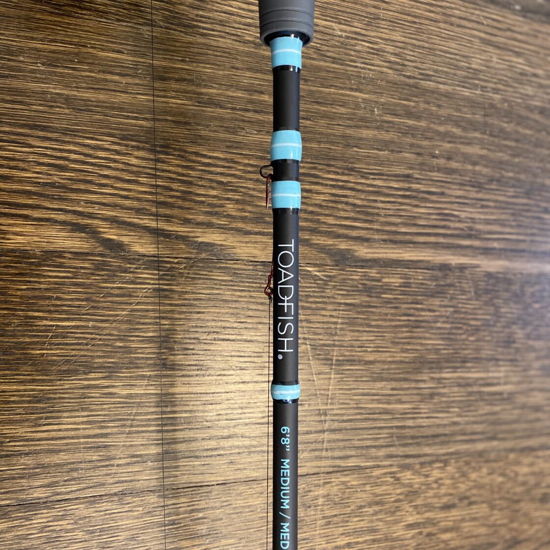 Toadfish Stowaway Travel Spinning Rod Review Review BassGrab